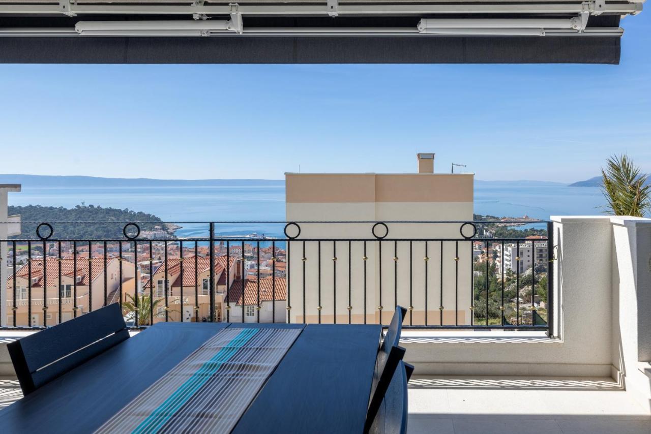 Villa Smaragd - Lapis - Luxury Apartment With Shared Pool Makarska Eksteriør bilde