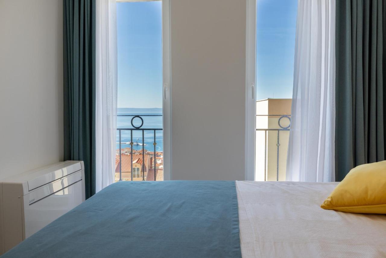 Villa Smaragd - Lapis - Luxury Apartment With Shared Pool Makarska Eksteriør bilde